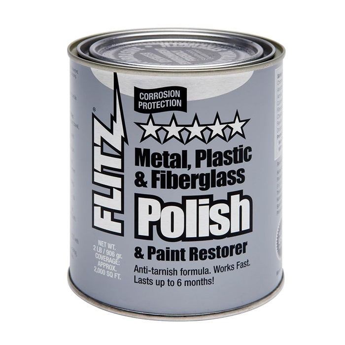 Flitz Polish - Paste - 2.0 lb. Quart Can