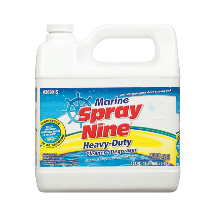 Marine Spray Nine® Heavy-Duty Cleaner - 2 Sizes